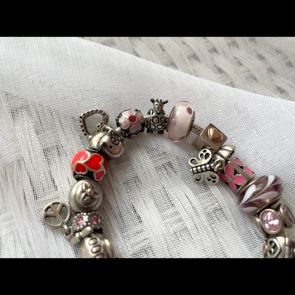 Pandora Bracelet with 21 Charms - Picture 3 of 8